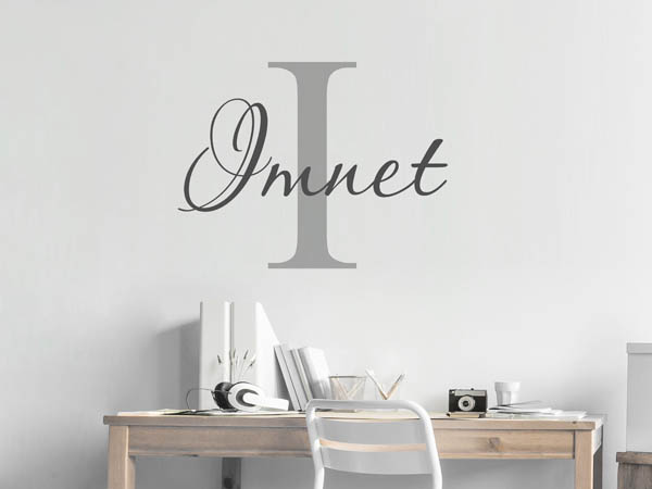 Wandtattoo Imnet