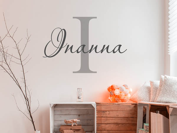 Wandtattoo Inanna