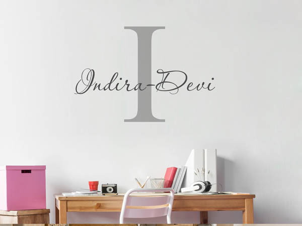 Wandtattoo Indira-Devi