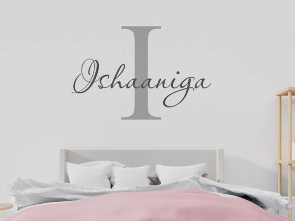 Wandtattoo Ishaaniga