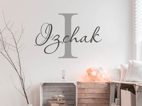 Wandtattoo Izchak