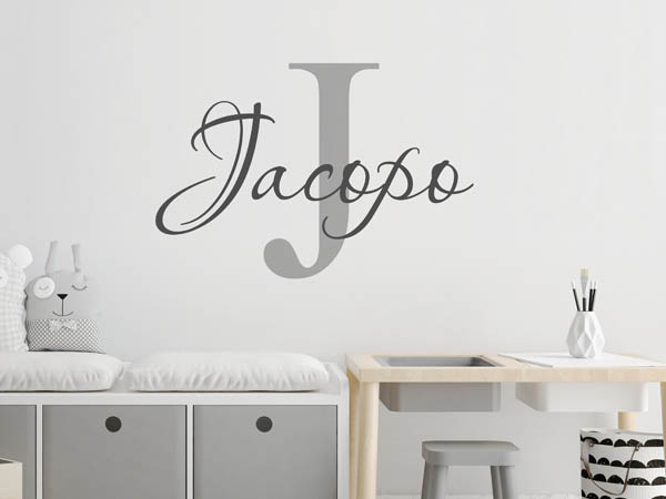 Wandtattoo Jacopo