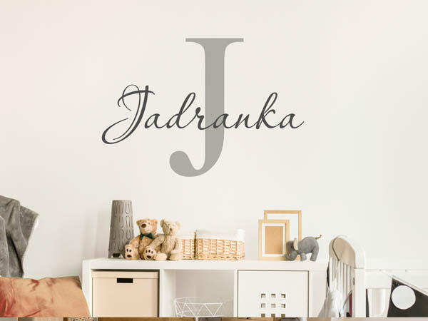 Wandtattoo Jadranka