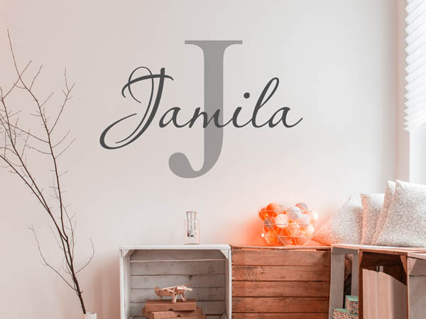 Wandtattoo Jamila