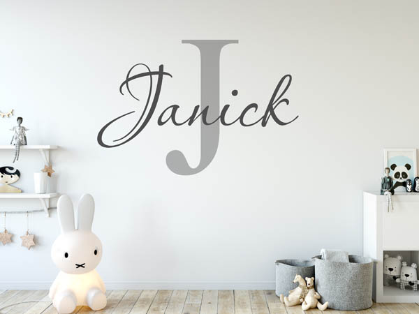 Wandtattoo Janick