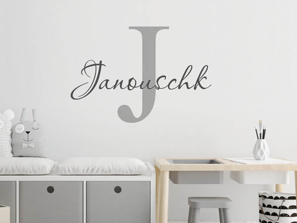 Wandtattoo Janouschk