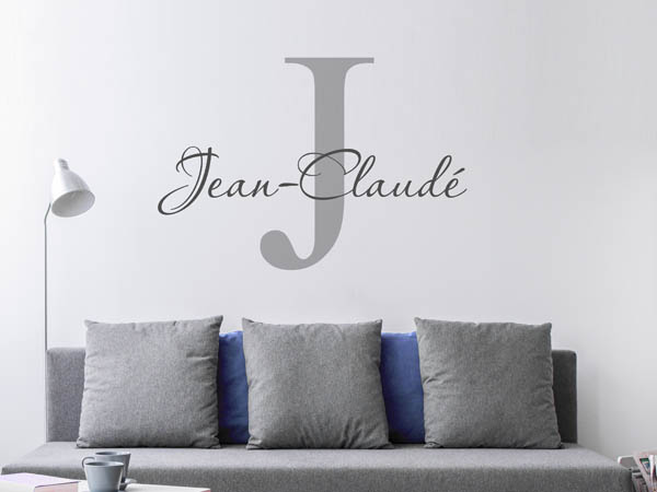 Wandtattoo Jean-Claudé