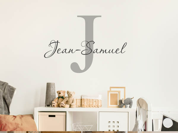 Wandtattoo Jean-Samuel