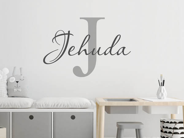 Wandtattoo Jehuda