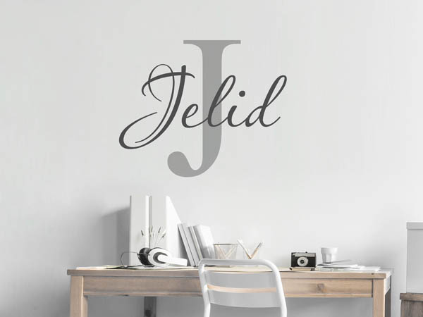 Wandtattoo Jelid