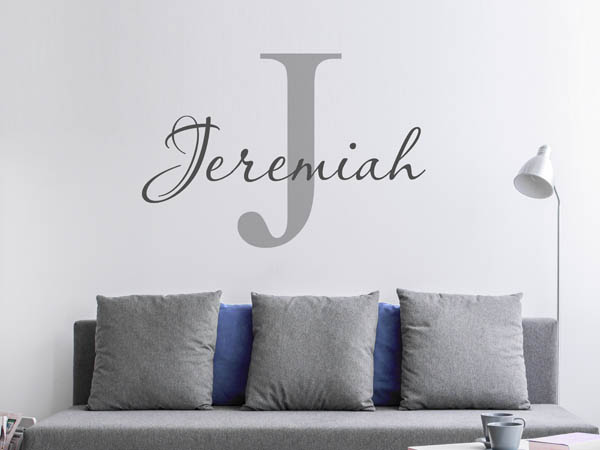 Wandtattoo Jeremiah
