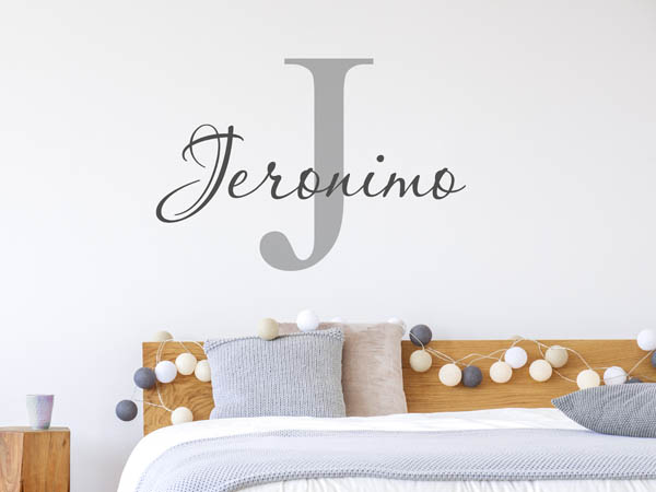 Wandtattoo Jeronimo