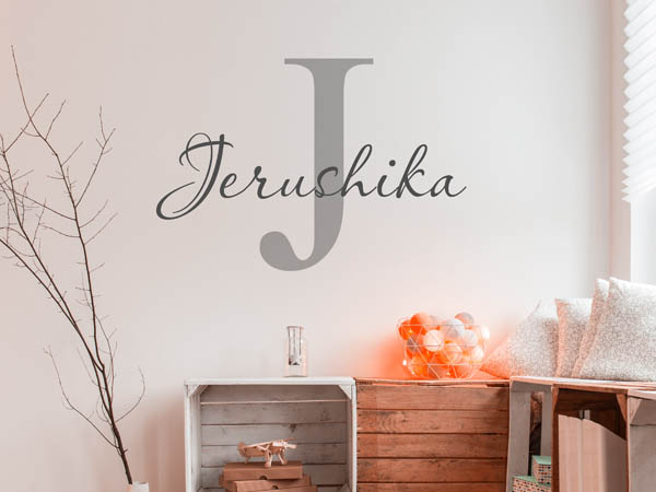 Wandtattoo Jerushika