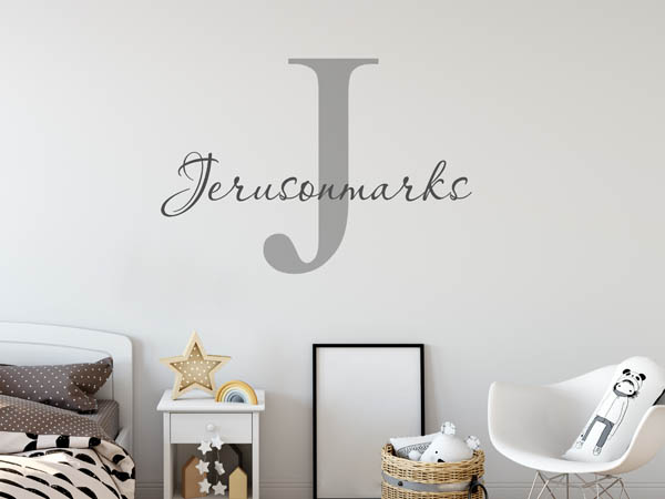Wandtattoo Jerusonmarks