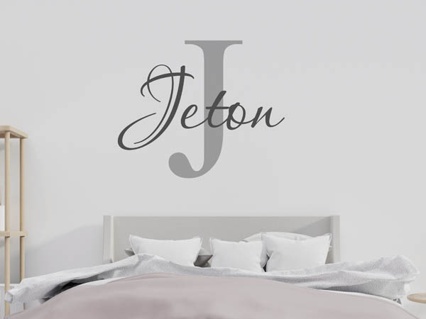 Wandtattoo Jeton