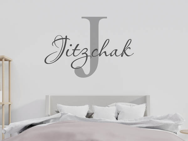 Wandtattoo Jitzchak