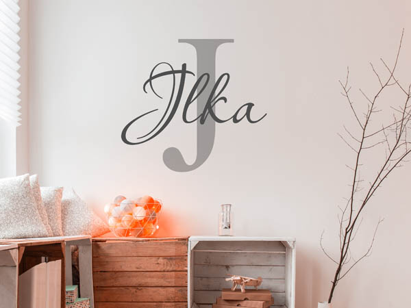 Wandtattoo Jlka