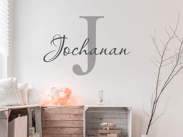 Wandtattoo Jochanan