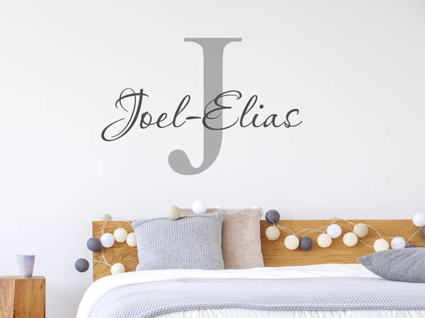 Wandtattoo Joel-Elias
