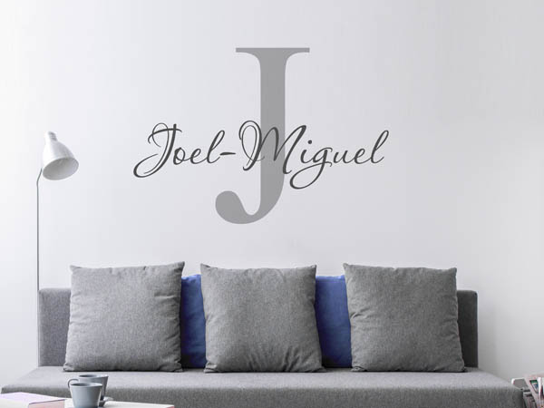 Wandtattoo Joel-Miguel