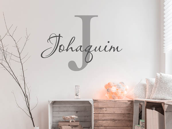 Wandtattoo Johaquim