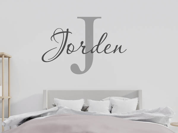 Wandtattoo Jorden