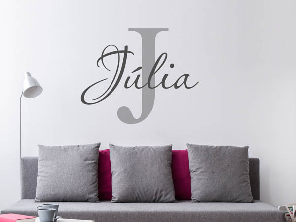 Wandtattoo Júlia