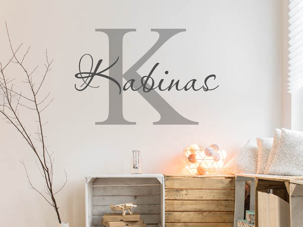 Wandtattoo Kabinas