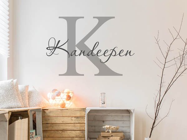 Wandtattoo Kandeepen