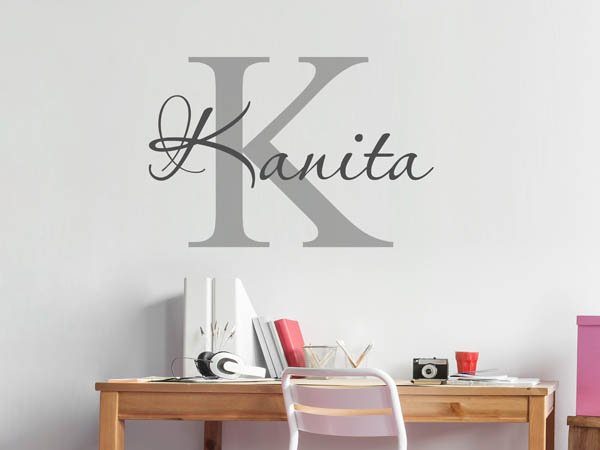 Wandtattoo Kanita