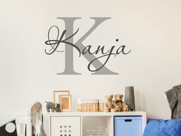Wandtattoo Kanja
