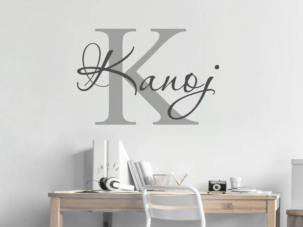 Wandtattoo Kanoj