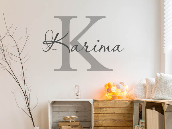 Wandtattoo Karima