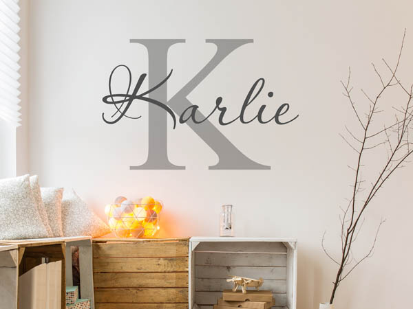 Wandtattoo Karlie