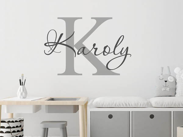 Wandtattoo Karoly