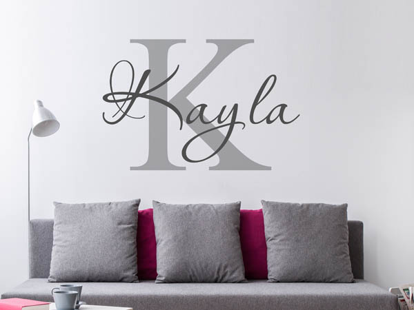 Wandtattoo Kayla