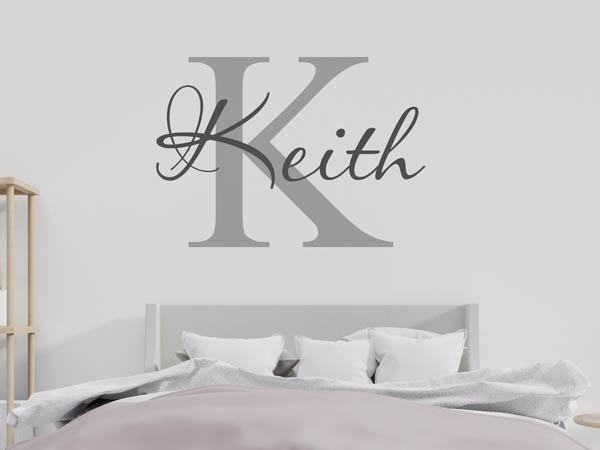 Wandtattoo Keith