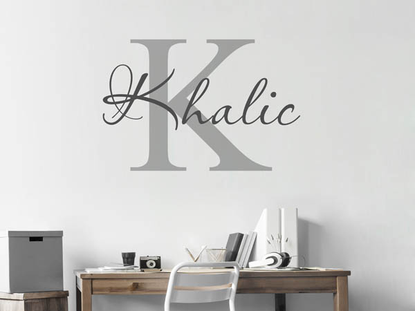Wandtattoo Khalic
