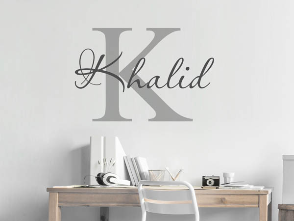Wandtattoo Khalid