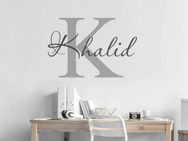 Wandtattoo Khalid