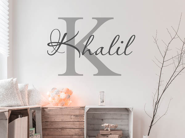 Wandtattoo Khalil