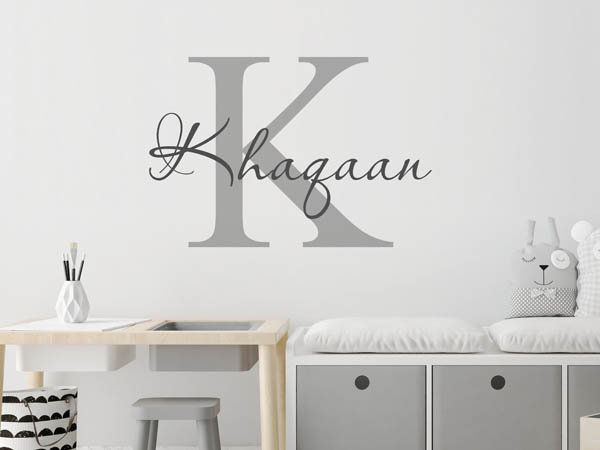 Wandtattoo Khaqaan