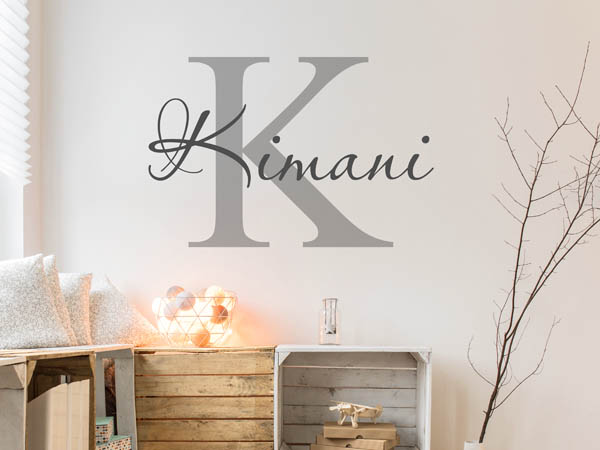 Wandtattoo Kimani