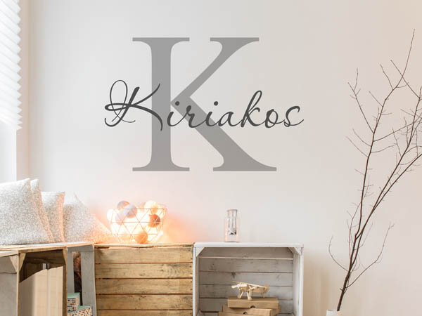 Wandtattoo Kiriakos