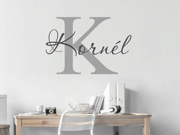 Wandtattoo Kornél