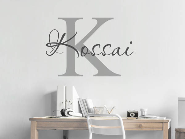 Wandtattoo Kossai