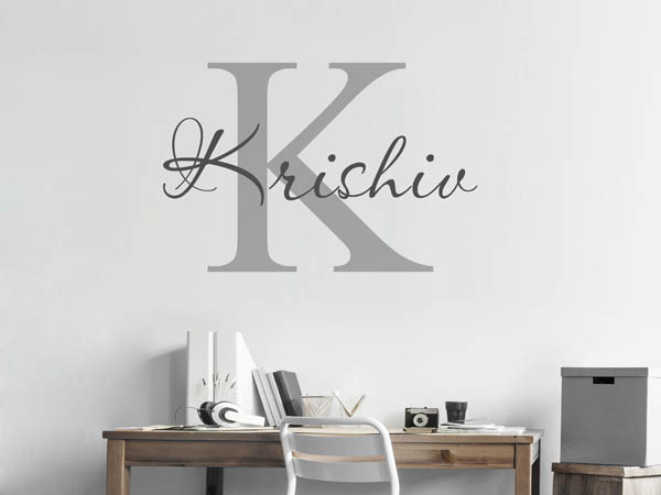 Wandtattoo Krishiv