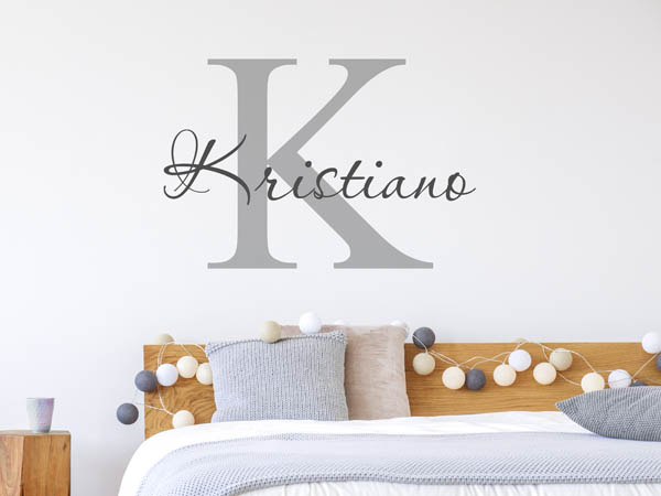 Wandtattoo Kristiano