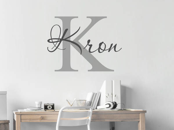 Wandtattoo Kron