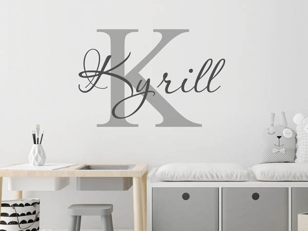 Wandtattoo Kyrill